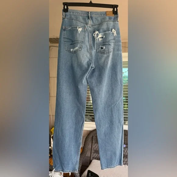 American Eagle Outfitters Blue Baggy Jeans - Picture 5 of 13
